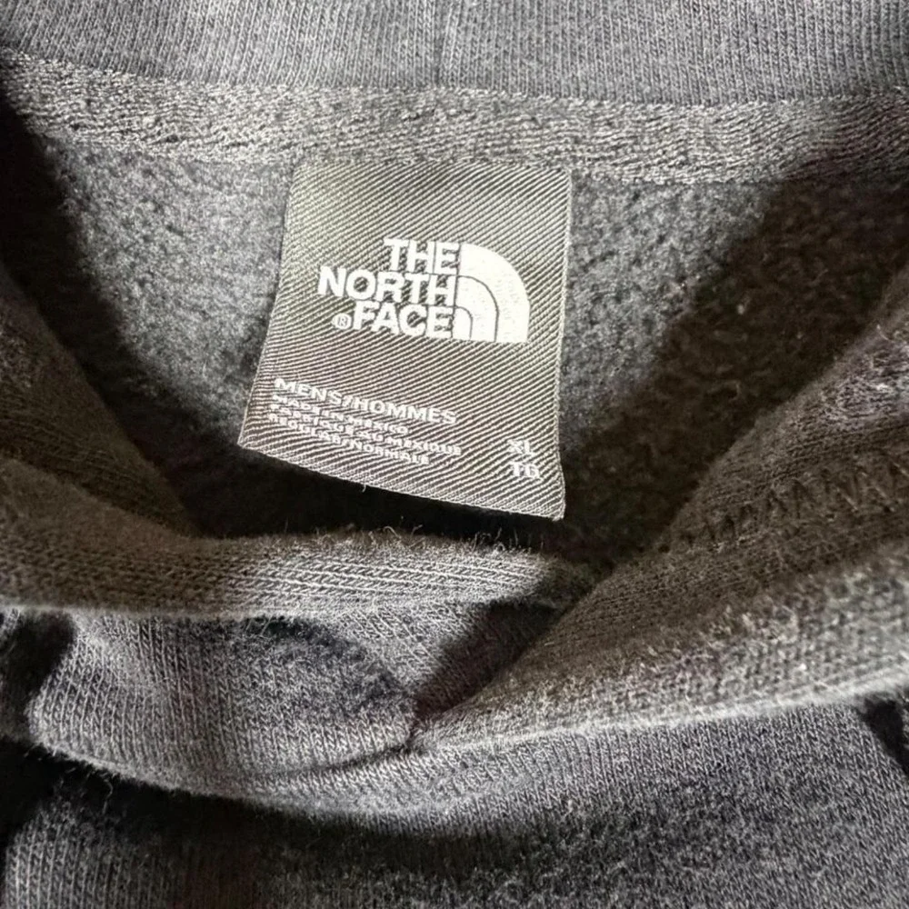 The North Face black logo hoodie‎ oversized streetwear pullover 2010s